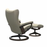 Stressless® Wing (S) Signature chair with footstool - Image 4