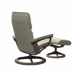 Stressless® Admiral (L) Signature chair with footstool - Image 4