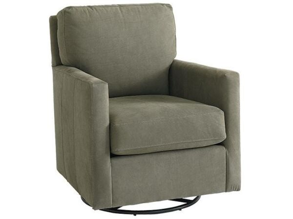 Trent Leather Swivel Glider Chairs