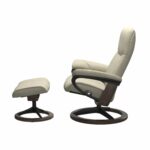Stressless® Consul (S) Signature chair with footstool - Image 2