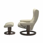 Stressless® Wing (M) Classic chair with footstool - Image 2