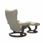 Stressless® Wing (M) Classic chair with footstool - Image 4