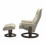 Stressless® Sunrise (S) Classic chair with footstool - Image 2