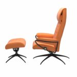 Stressless® Metro chair High back with standard Base, with footstool - Image 2