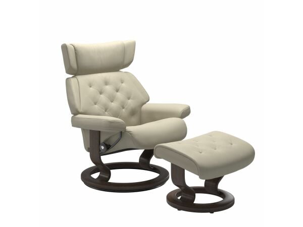 Stressless® Skyline (S) Classic chair with footstool Recliners Stressless