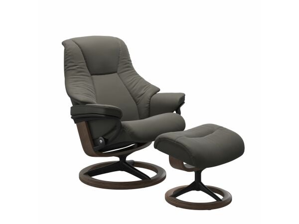 Stressless® Live (M) Signature chair with footstool Recliners Stressless
