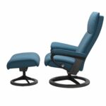 Stressless® Aura (M) Signature chair with footstool - Image 2