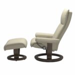 Stressless® Aura (L) Classic chair with footstool - Image 2
