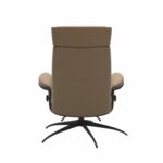 Stressless® Paris chair with adjustable headrest, with footstool - Image 3