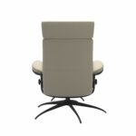 Stressless® Metro chair with adjustable headrest, with footstool - Image 3