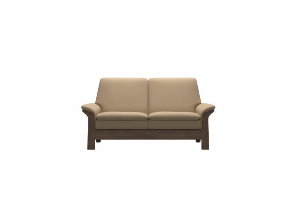 Stressless® Saga with wood (L) 2 seater Low Sofas Stressless