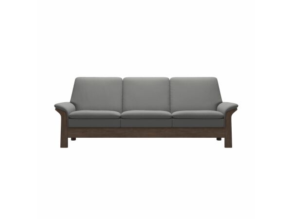 Stressless® Saga with wood (L) 3 seater Low Sofas Stressless