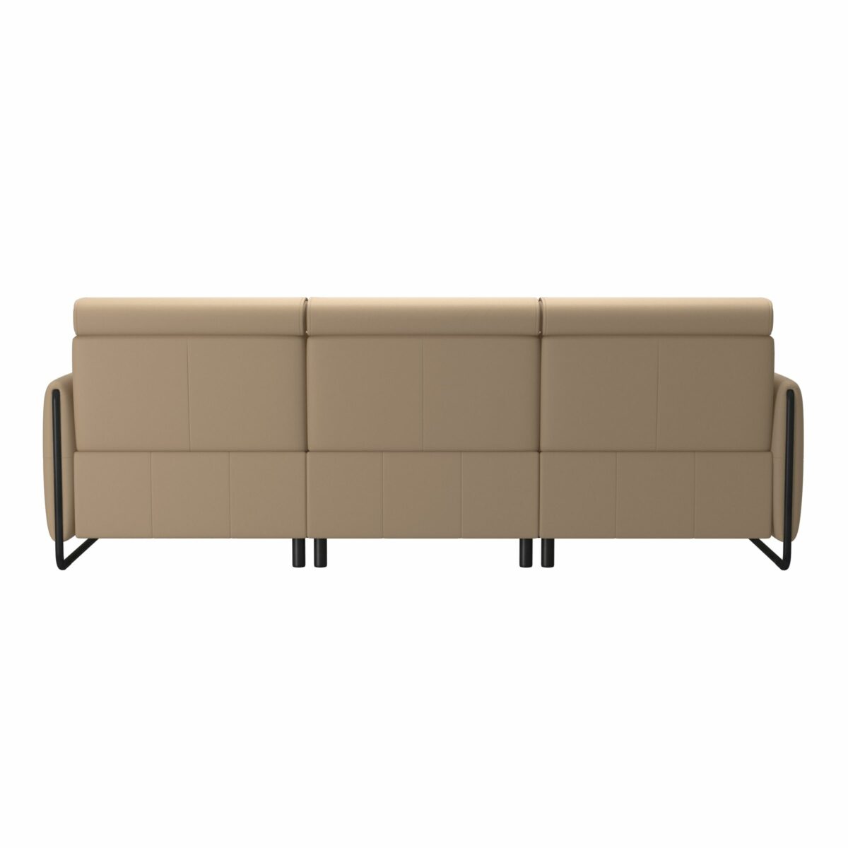 Stressless® Emily arm steel 3 seater Sofas 10