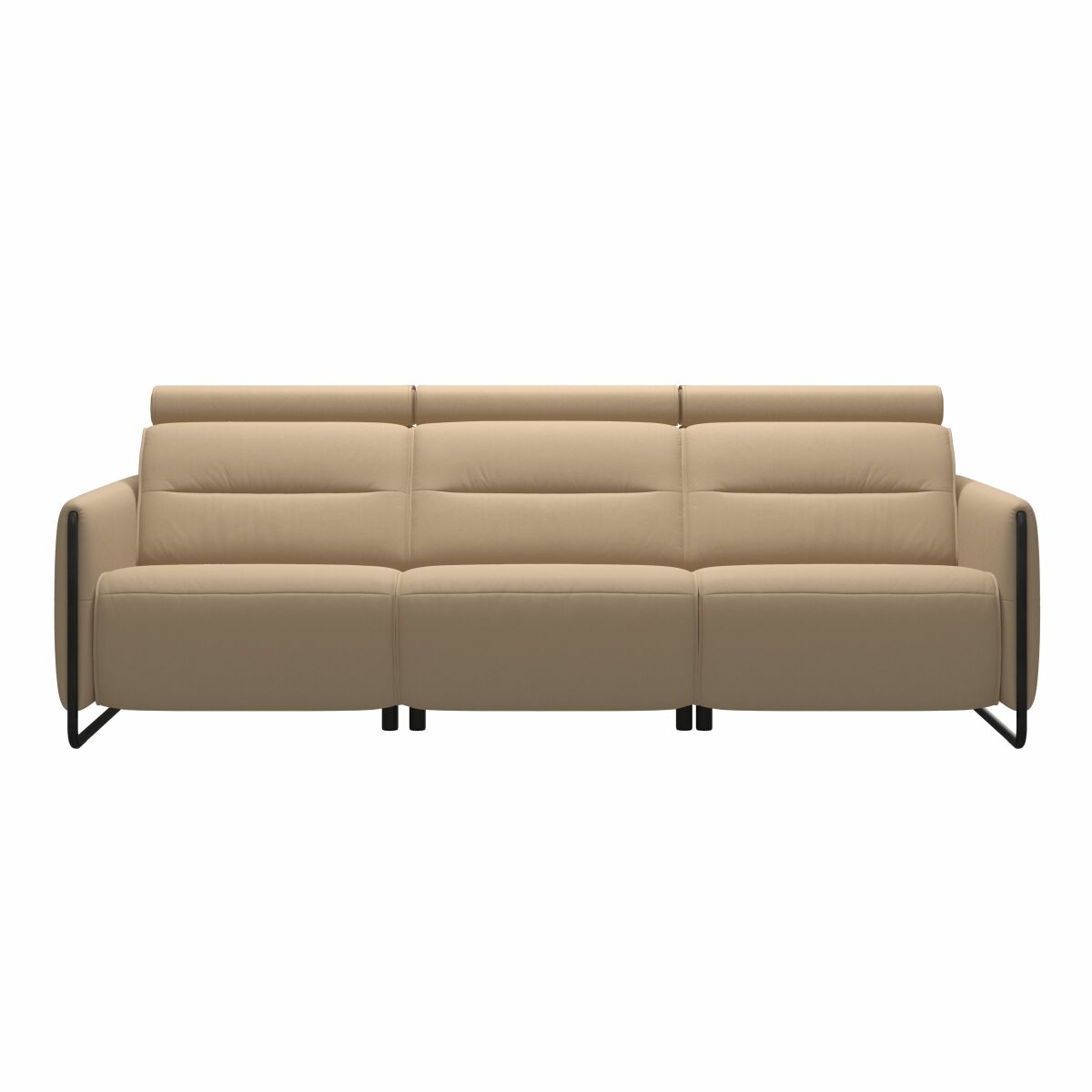 Stressless® Emily arm steel 3 seater Sofas 7