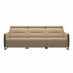 Stressless® Emily arm steel 3 seater Sofas 11