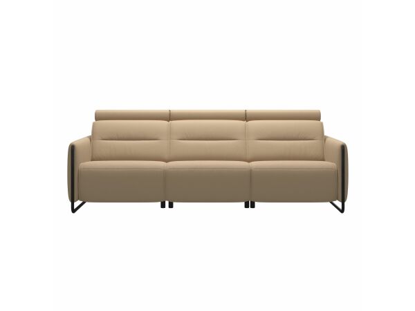 Stressless® Emily arm steel 3 seater Sofas