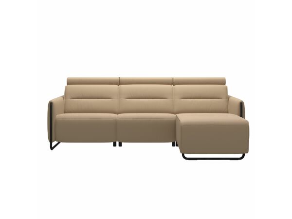 Stressless® Emily 2 seater Long Seat with left motor arm steel Sofas
