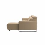 Stressless® Emily arm steel 3 seater Power left with Long Seat Sofas 13