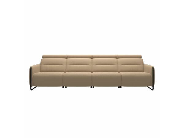 Stressless® Emily arm steel 4s with 2 Power PDDP Sofas