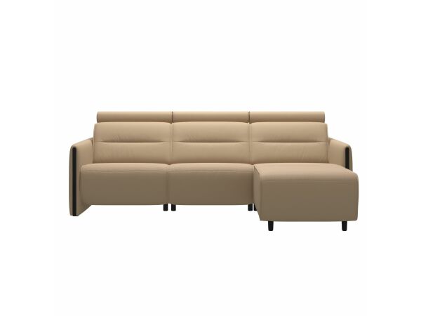 Stressless® Emily 2 seater Long Seat with left motor arm wood Sofas