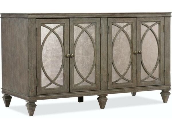 Rustic Glam Credenza Dining Storage Hooker Furniture
