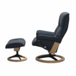 Stressless® Mayfair (M) Signature chair with footstool - Image 2