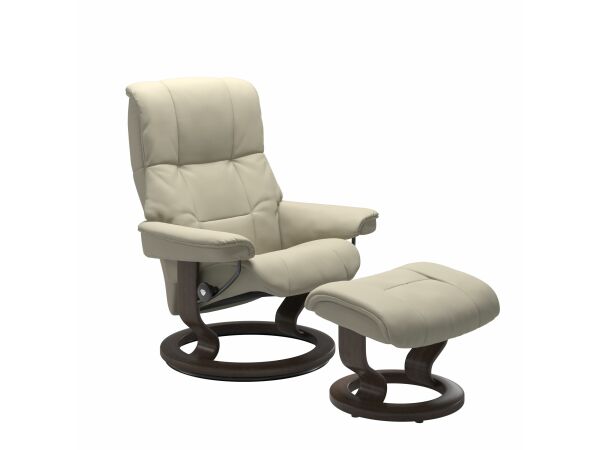 Stressless® Mayfair (L) Classic chair with footstool Recliners Stressless