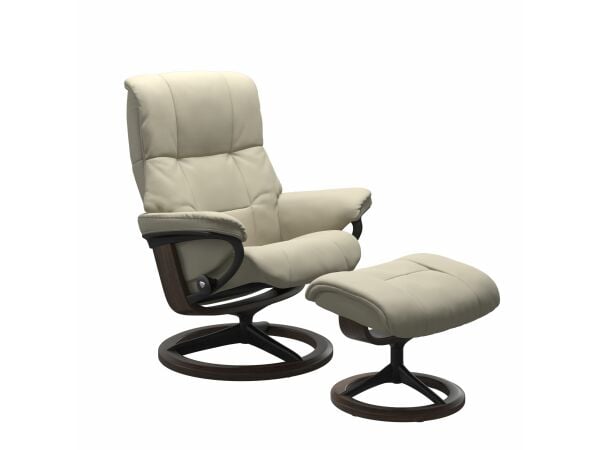 Stressless® Mayfair (L) Signature chair with footstool Chairs