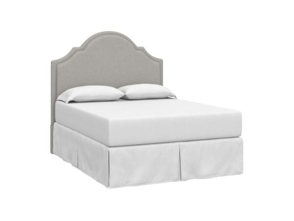 Custom Upholstered Barcelona Bonnet Headboard Beds