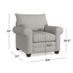 Alexander Roll Arm Chair - Image 3