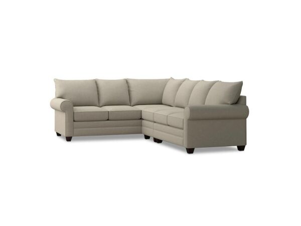 Alexander Roll Arm Large L Sectional Sectionals