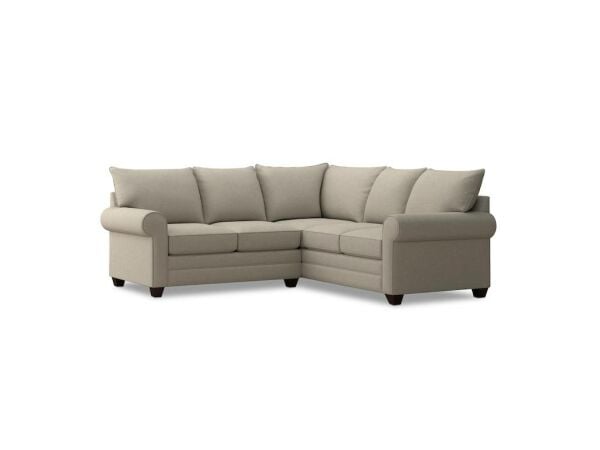 Alexander Roll Arm Small L Sectional Sectionals