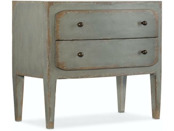 Ciao Bella Two-Drawer Nightstand Nightstands Hooker Furniture