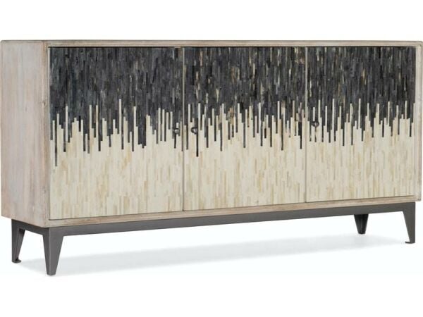 5936-55 Three Door Console Entertainment Stands Hooker Furniture