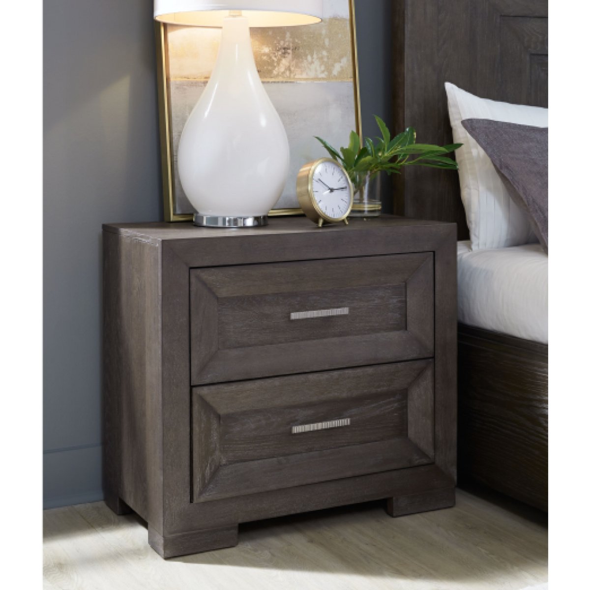 Facets 2 Drawer Nightstand Nightstands 7