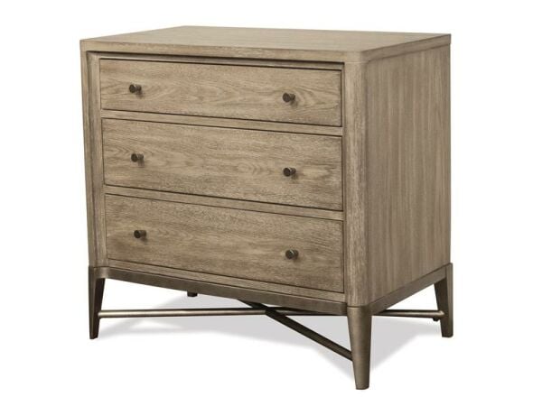 Sophie Three Drawer Nightstand Nightstands