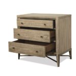 Sophie Three Drawer Nightstand Nightstands 11