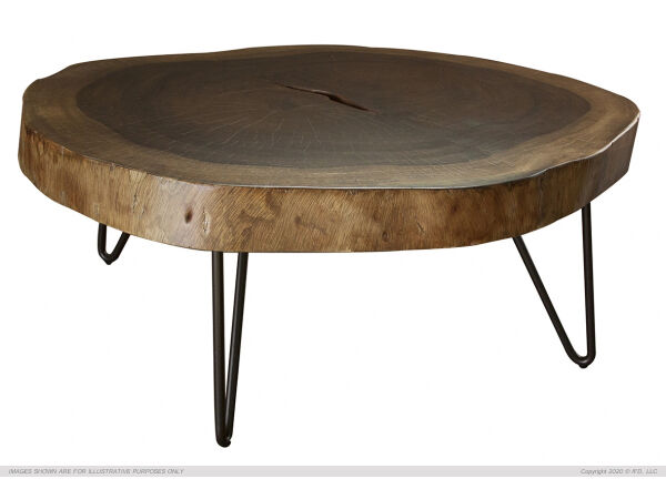 880 Vivo Authentic Live-Edge Sofa Table Cocktail & Coffee Tables