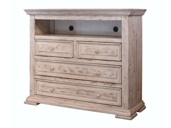 1022 Terra White Media Chest Chests