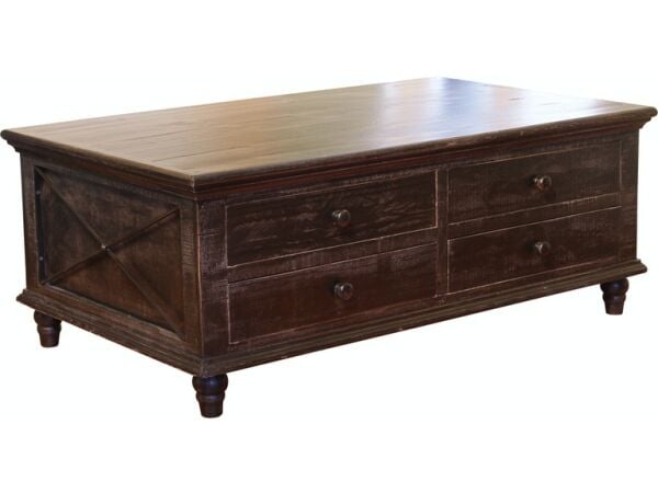 970 Vintage 8 Drawer Cocktail Table Cocktail & Coffee Tables