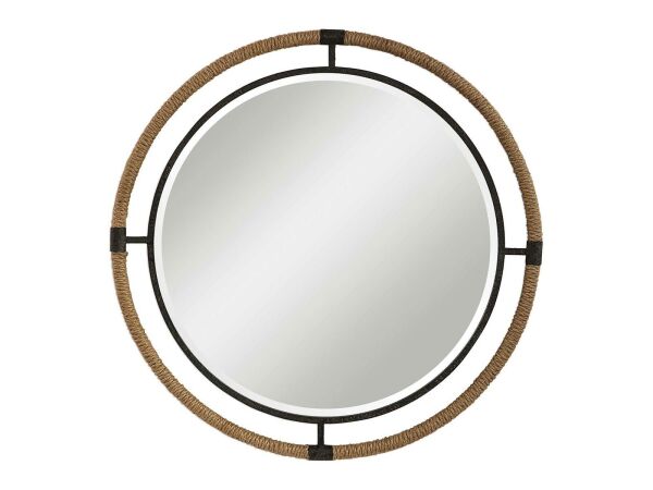 Melville Round Mirror Mirrors Uttermost