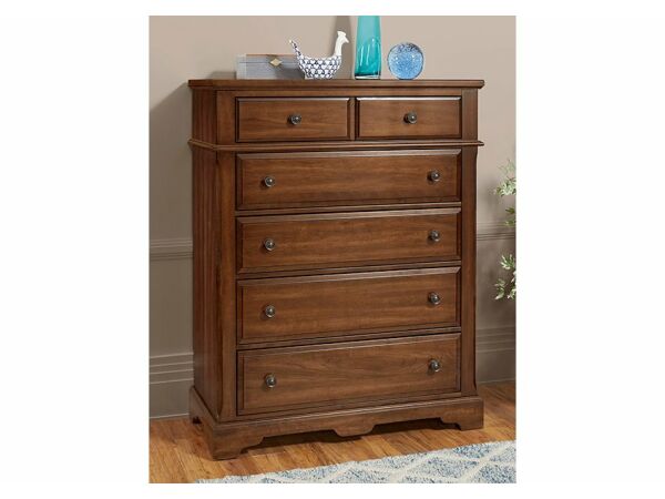 Artisan & Post Amish Cherry Chest 5 Drawer Chests Vaughan Bassett