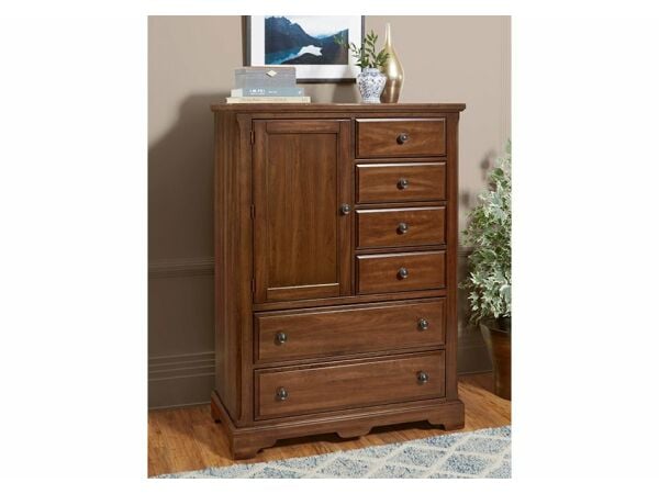 Artisan & Post Amish Cherry 6 Drawer 1 Door Chest Chests Vaughan Bassett