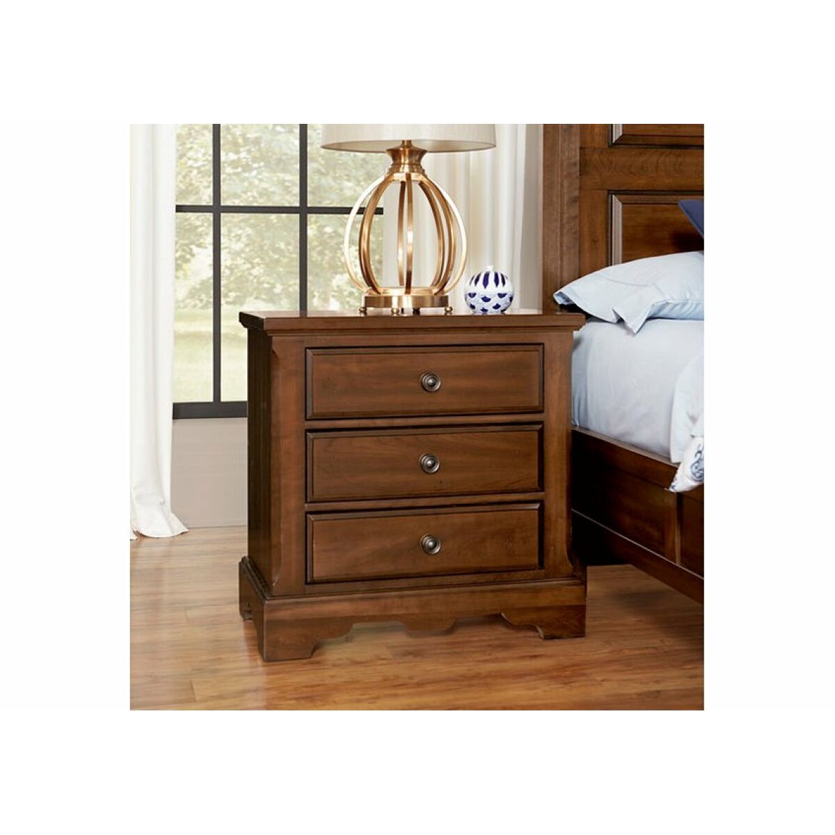 Artisan & Post Amish Cherry Nightstand Nightstands Vaughan Bassett 7