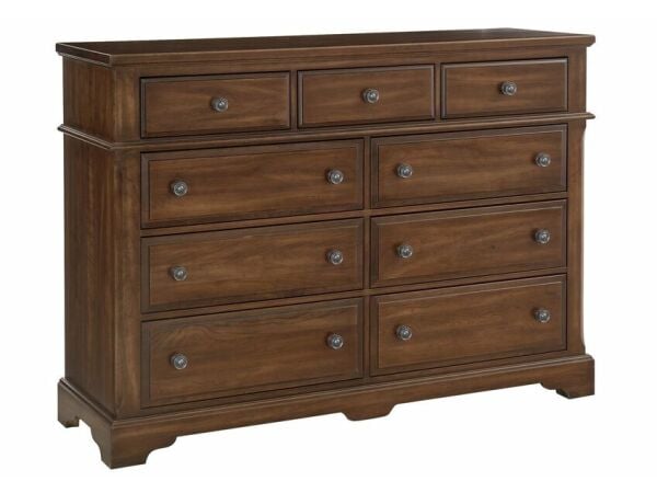 Artisan & Post Amish Cherry Bureau 9 Drawer Chests Vaughan Bassett