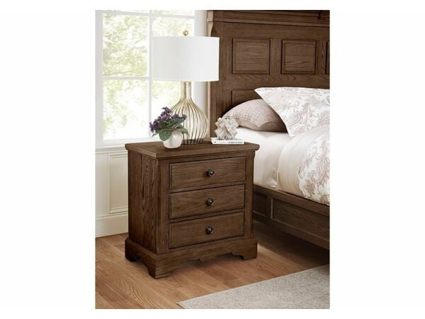 Artisan & Post Cobblestone Oak Nightstand Nightstands Vaughan Bassett 7