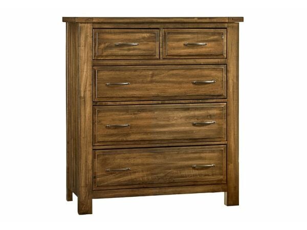 Artisan & Post Maple Road Antique Amish Chest – 5 Drawers Chests Vaughan Bassett