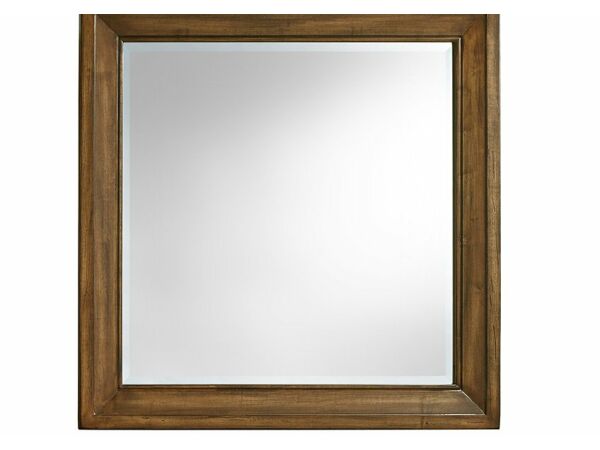 Artisan & Post Maple Road Antique Amish Landscape Mirror With Beveled Glass Mirrors Vaughan Bassett