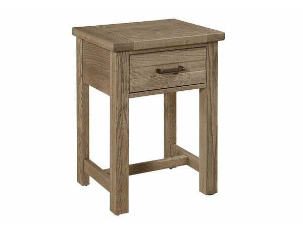 Centennial Solids Highlands Nightstand 1 Drawer Nightstands Customizable