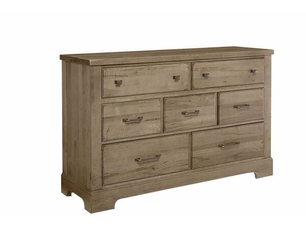 Artisan & Post Cool Rustic Natural Dresser 7 Drawers Dressers Vaughan Bassett
